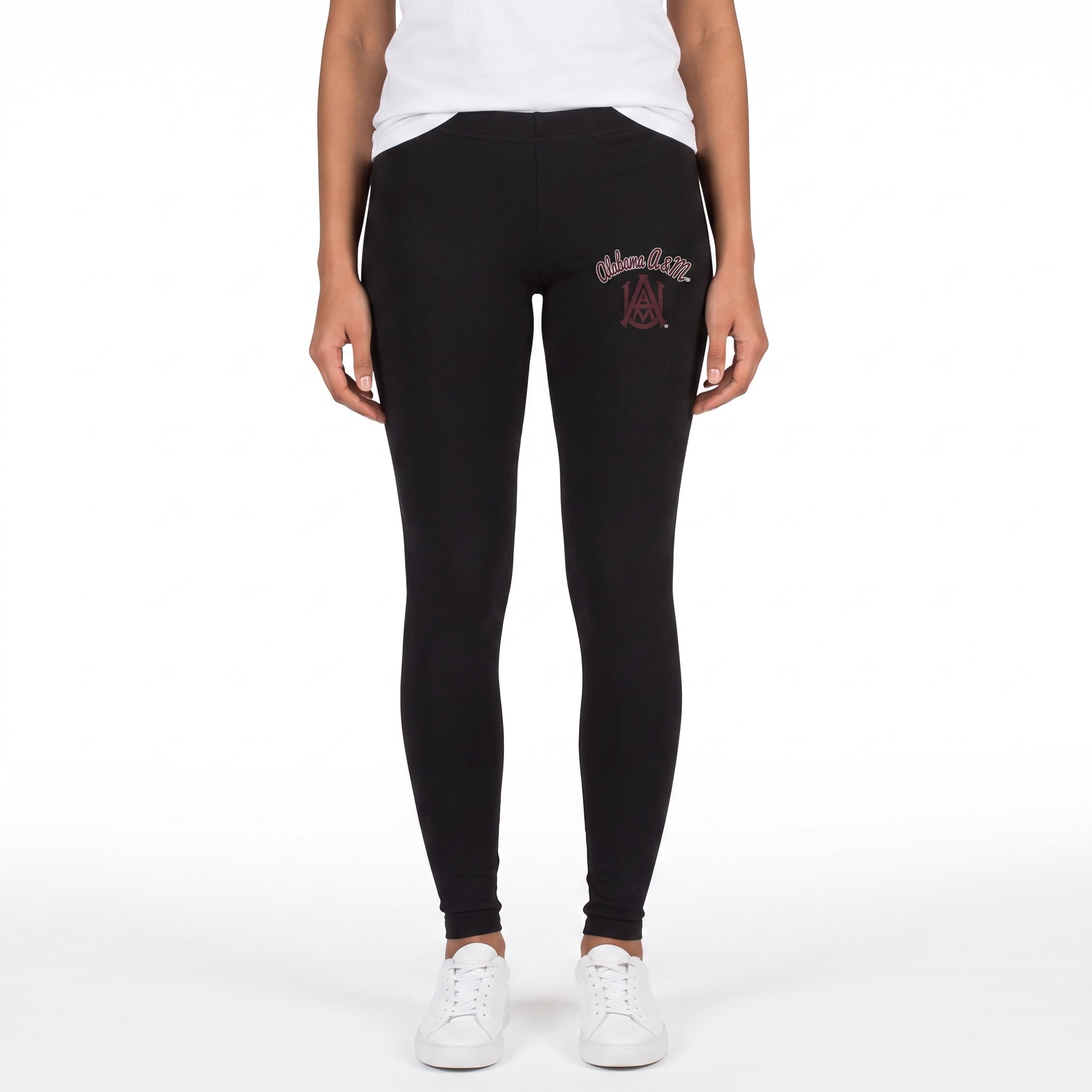 Alabama A&M University Women's Fraction Leggings - ONLINE ONLY