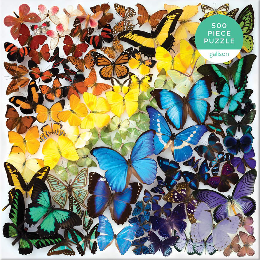 Rainbow Butterflies Puzzle