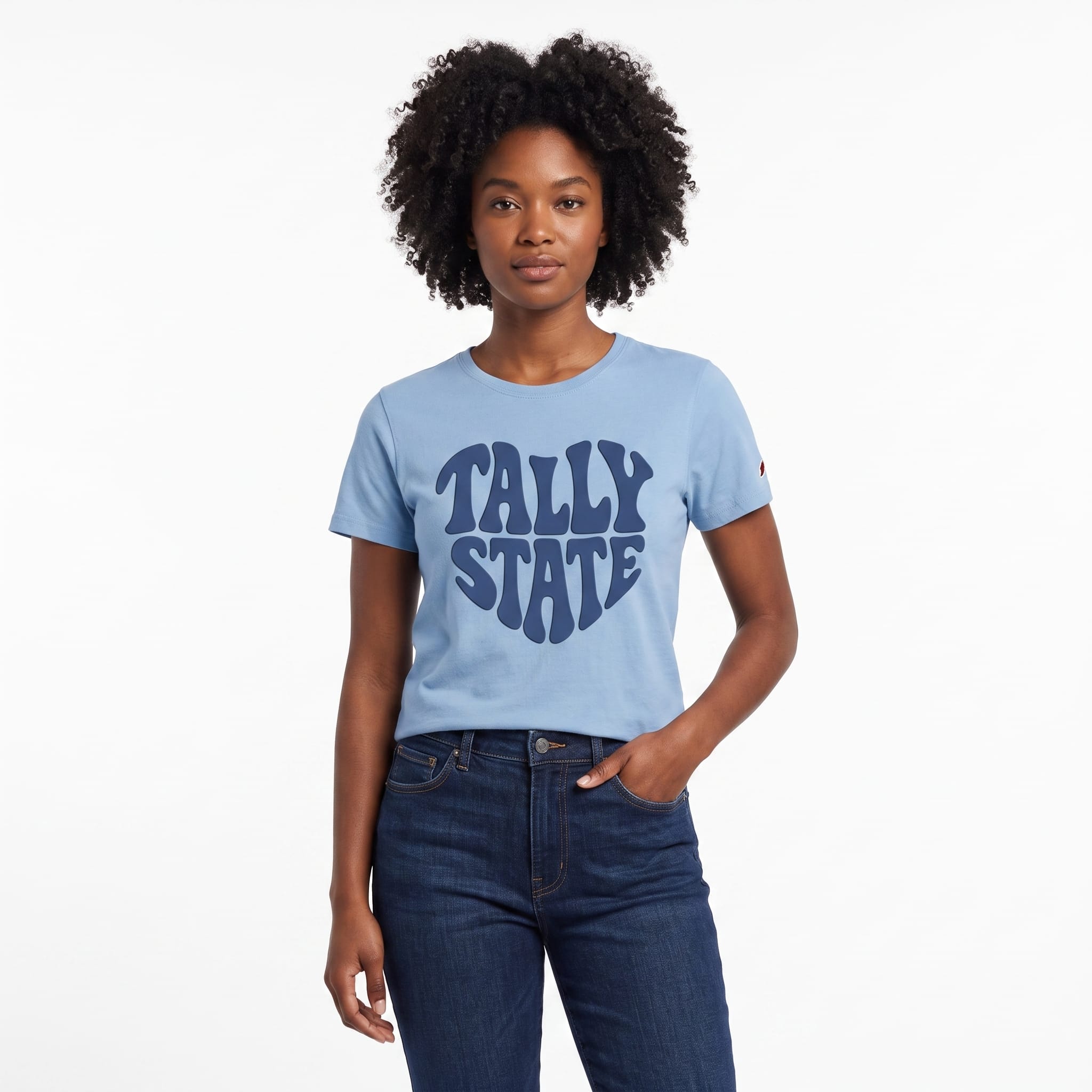 Tallahassee State College Eagles Women's Crop Short Sleeve T-Shirt
