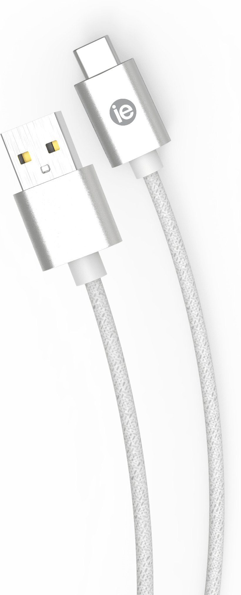 10FT BRAID USBC TO A CABLE WHT - ONLINE ONLY