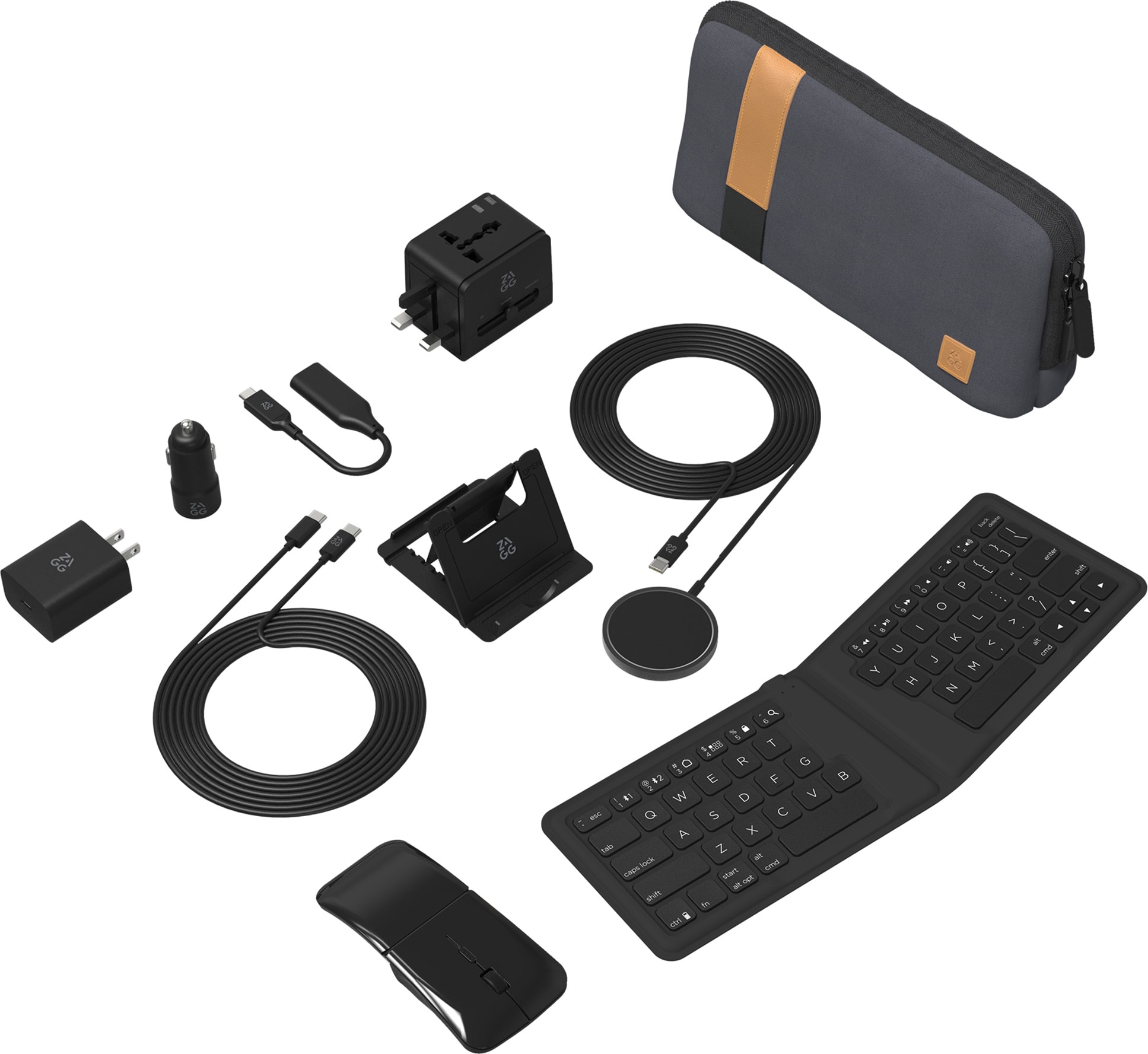 Zagg Desktop Essentials Travel Kit - ONLINE ONLY