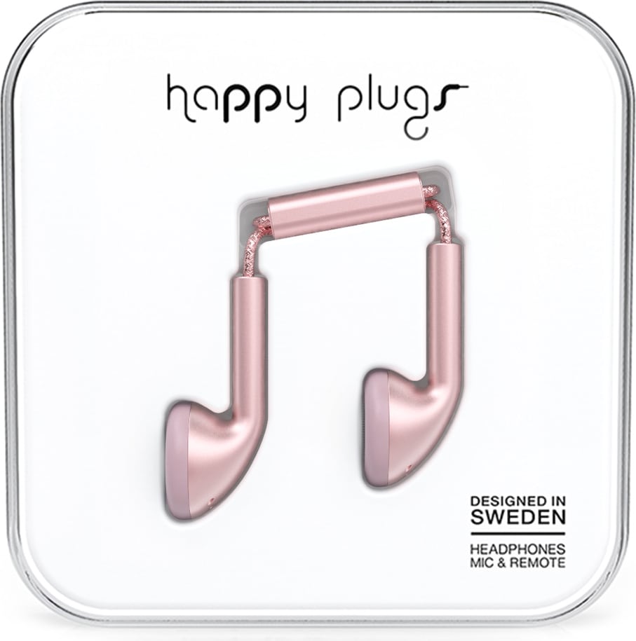 HAPPY PLUGS EARBUDS PNK GOLD