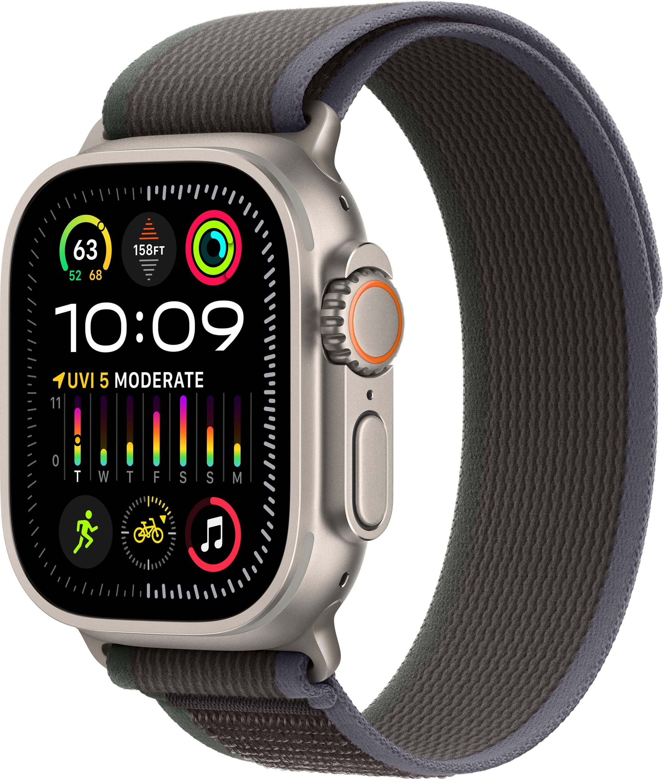 APPLE WATCH ULTRA 2  49 BL/BK TR M/L