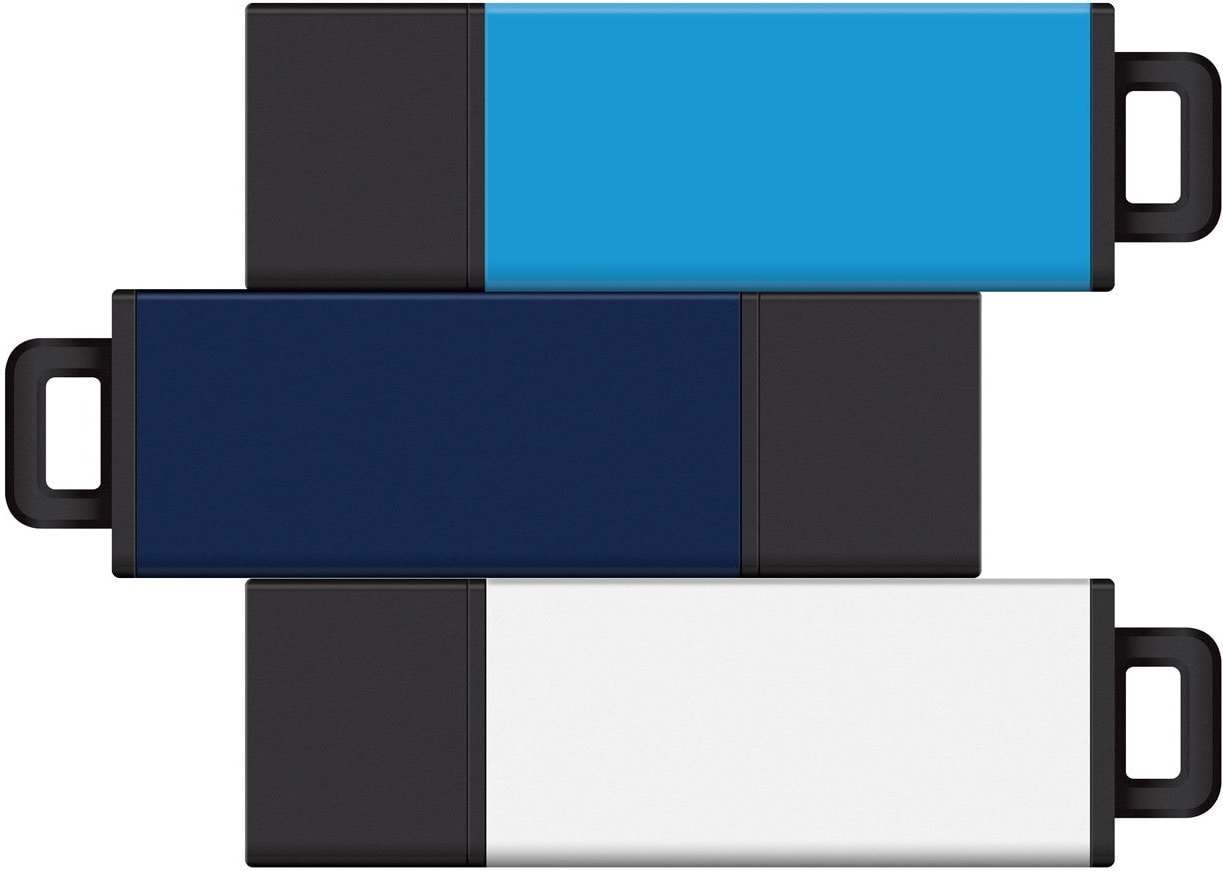 8GB DataStick Pro2 USB 2.0 Flash Drive - 3 Pack