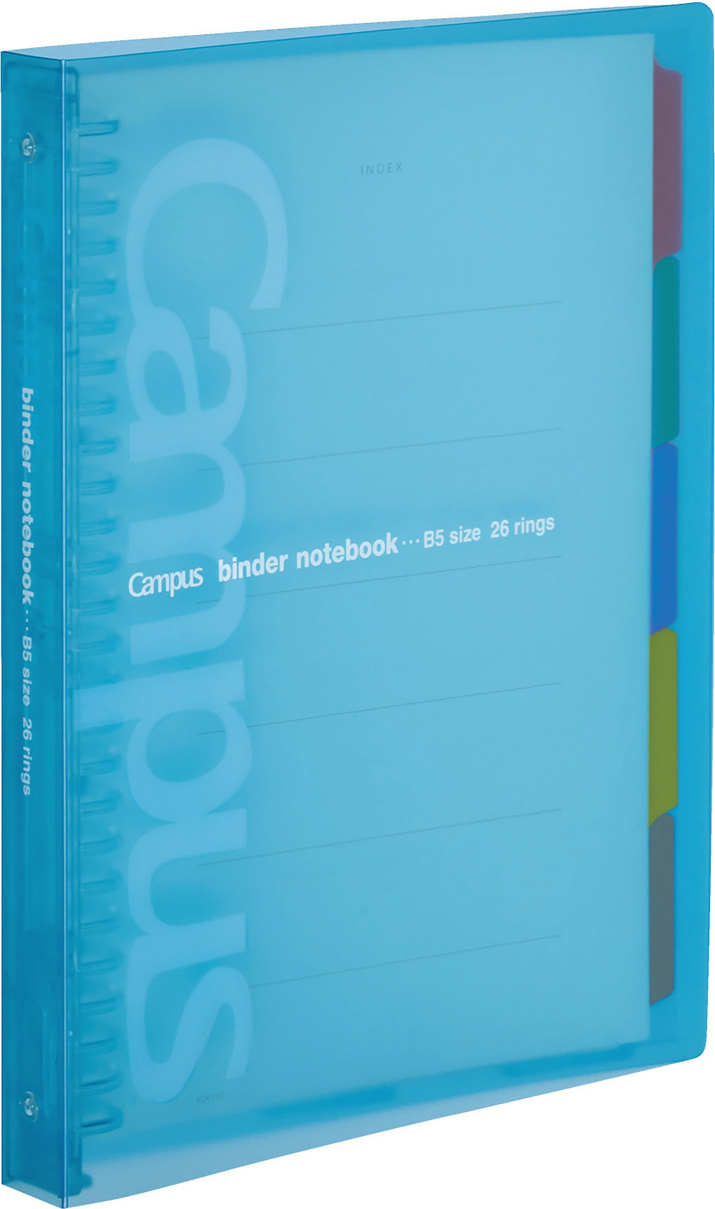 Kokuyo Binder Notebook Campus 26 Rings Purple B5