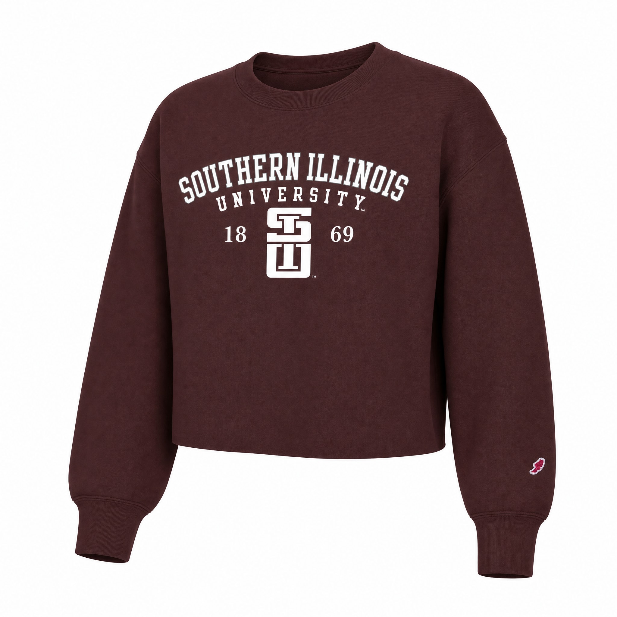 Southern Illinois University Women's Oversized Crewneck Sweatshirt