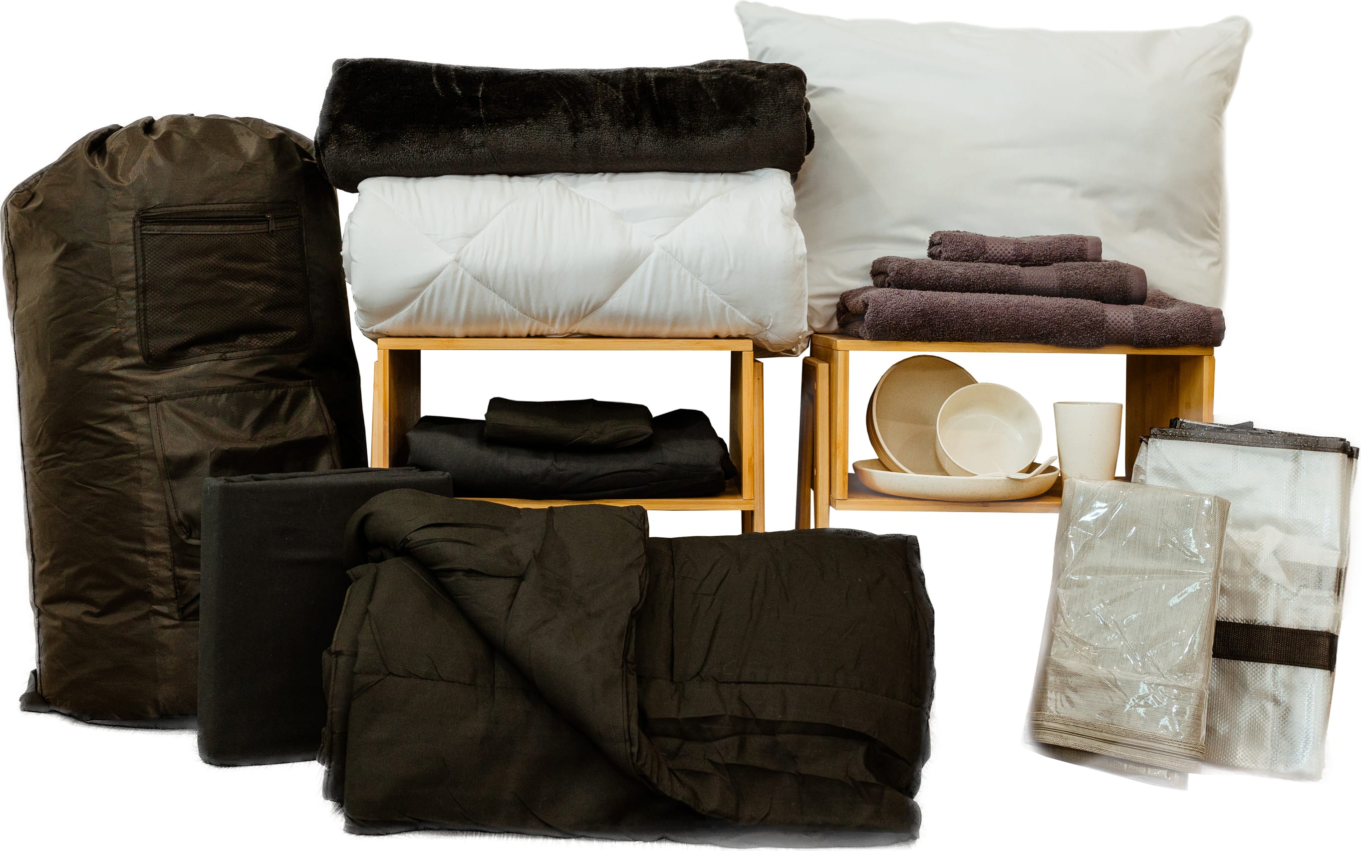 DLX BEDDING BUNDLE-BLACK