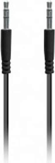 AUX CABLE 1M IESSENTIAL BLACK