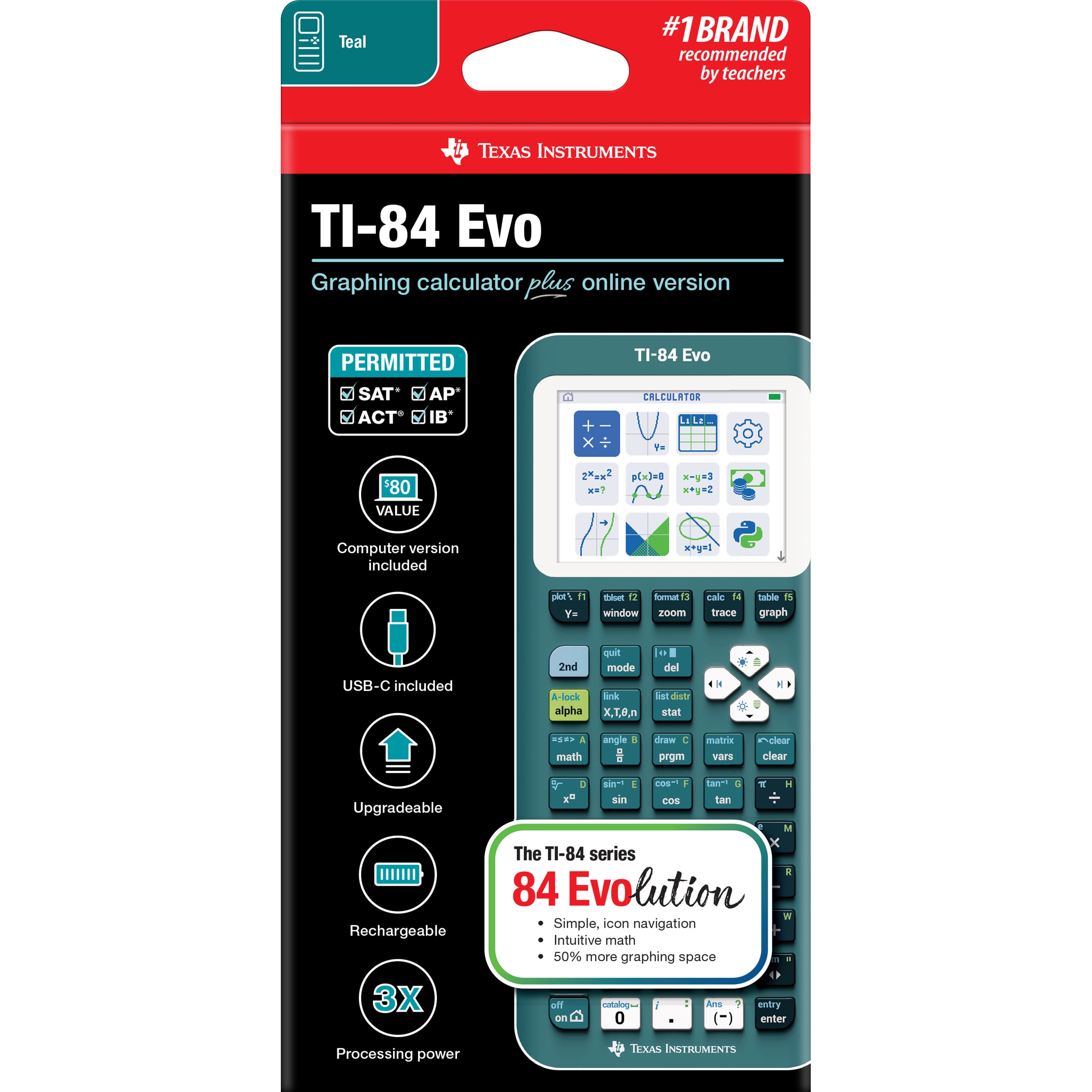 TI84 EVO Graphing Calculator