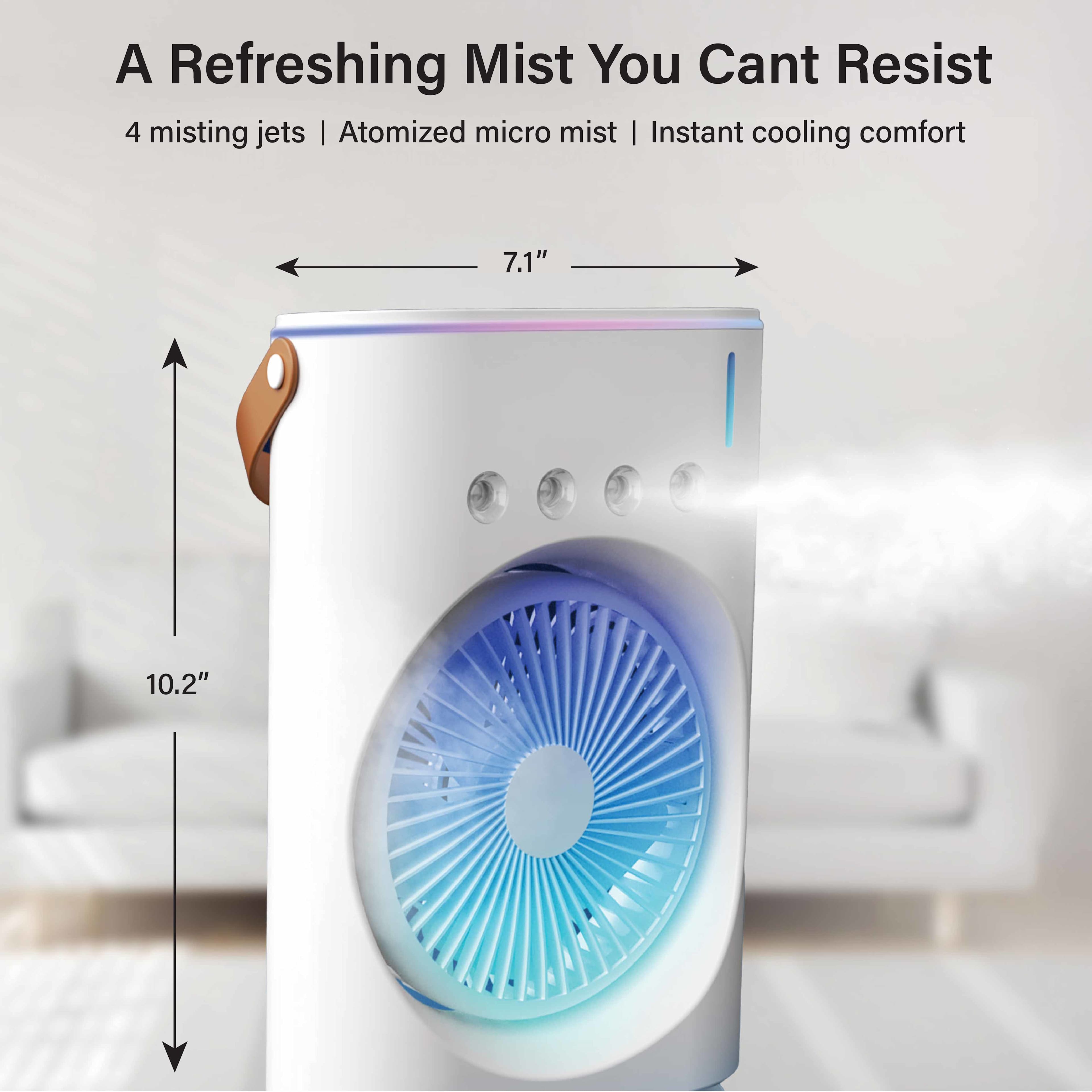 Rechargeable Misting Fan