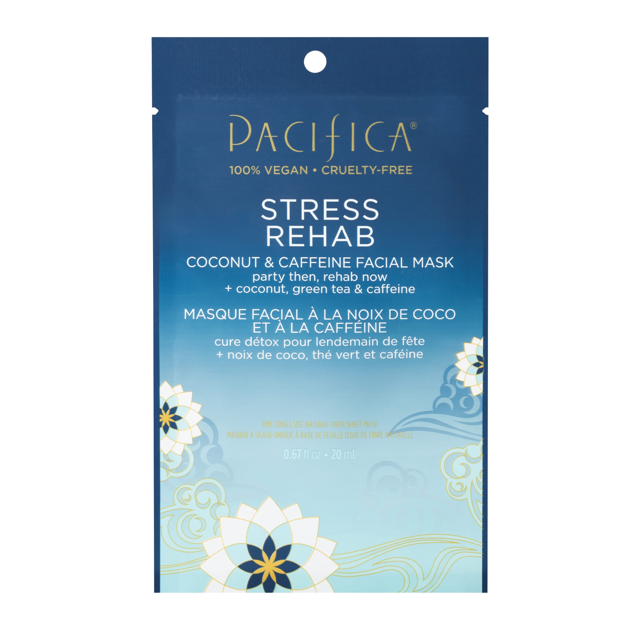 Pb Mask Stress Rehab Coconut&Caffine