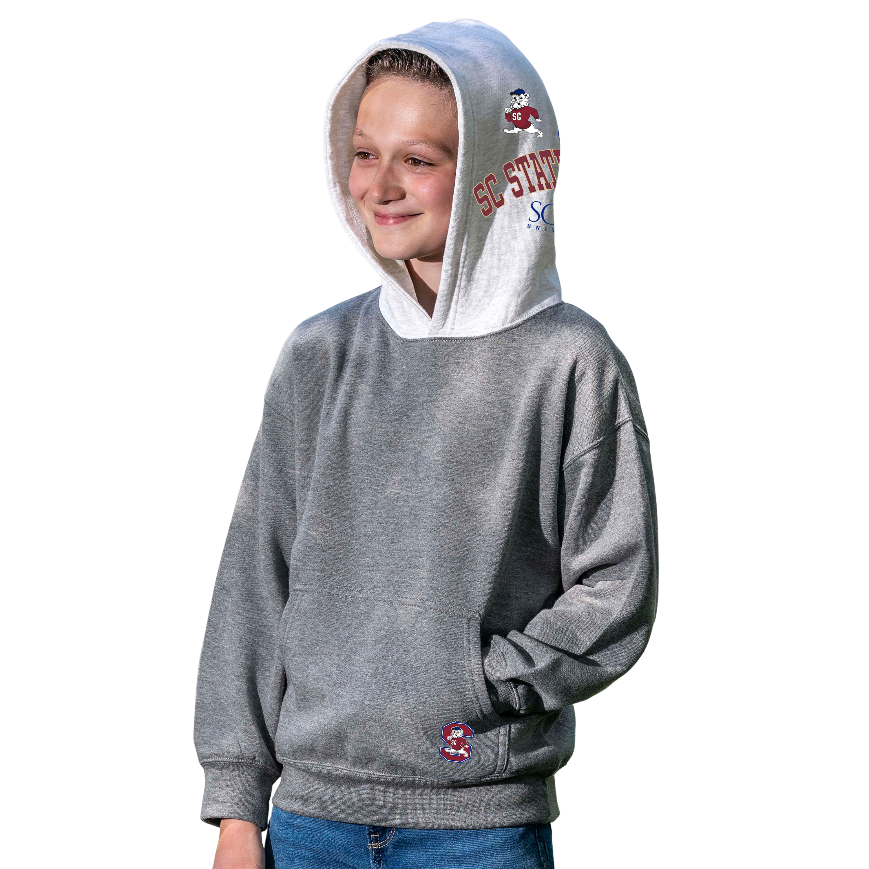 South Carolina State University Bulldogs Youth Hooded Sweatshirt