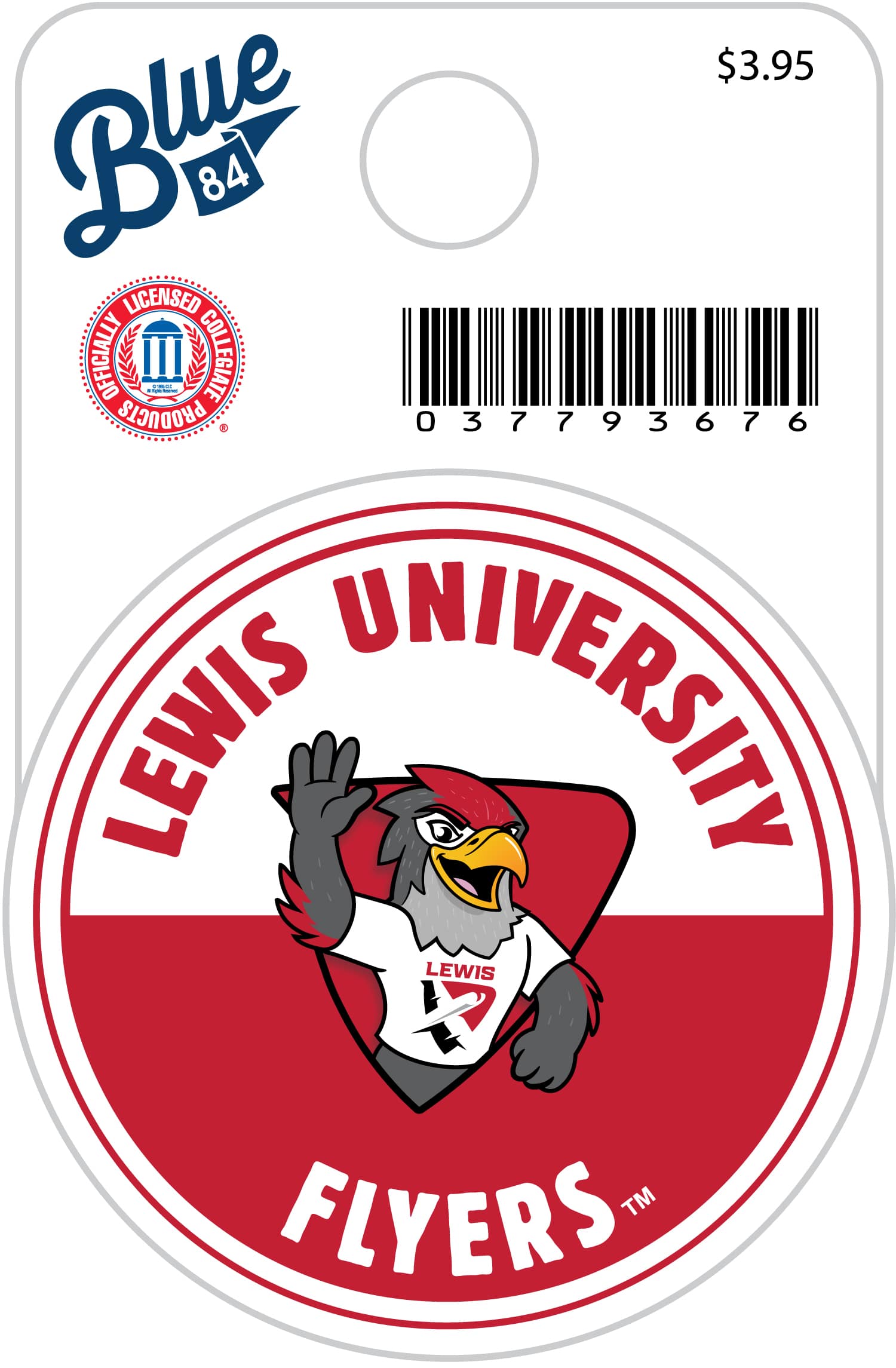 Lewis University Flyers Mini Sticker