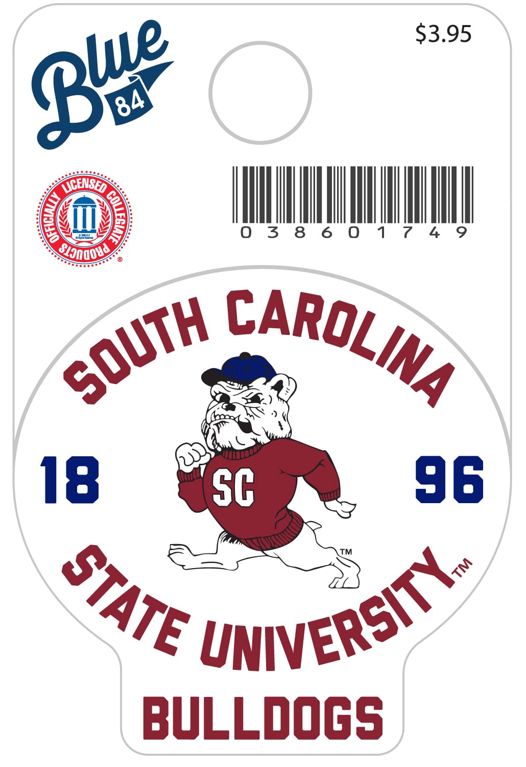 South Carolina State University Bulldogs Mini Sticker