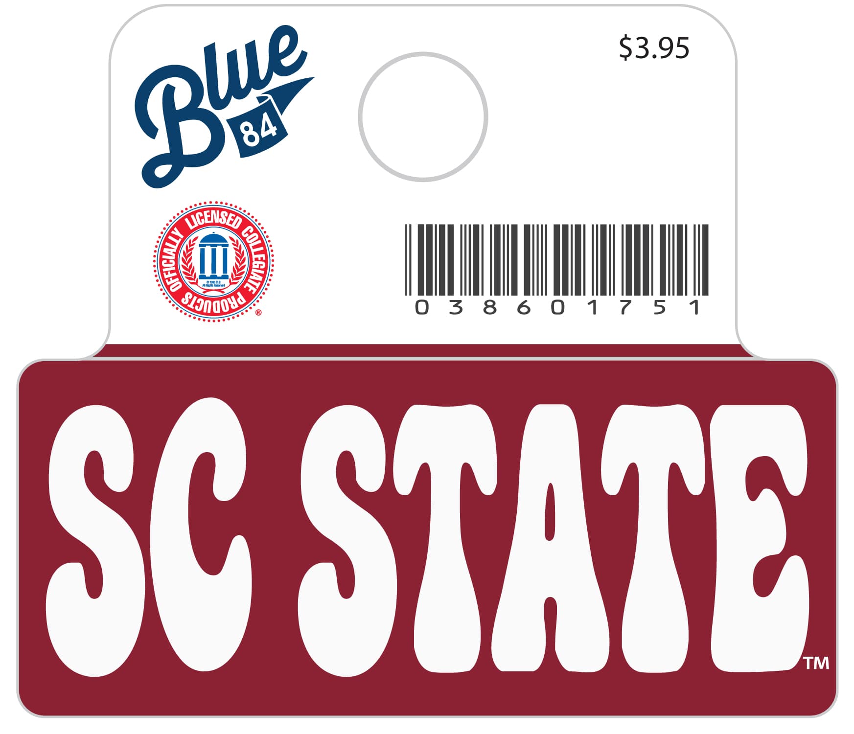 South Carolina State University Mini Sticker