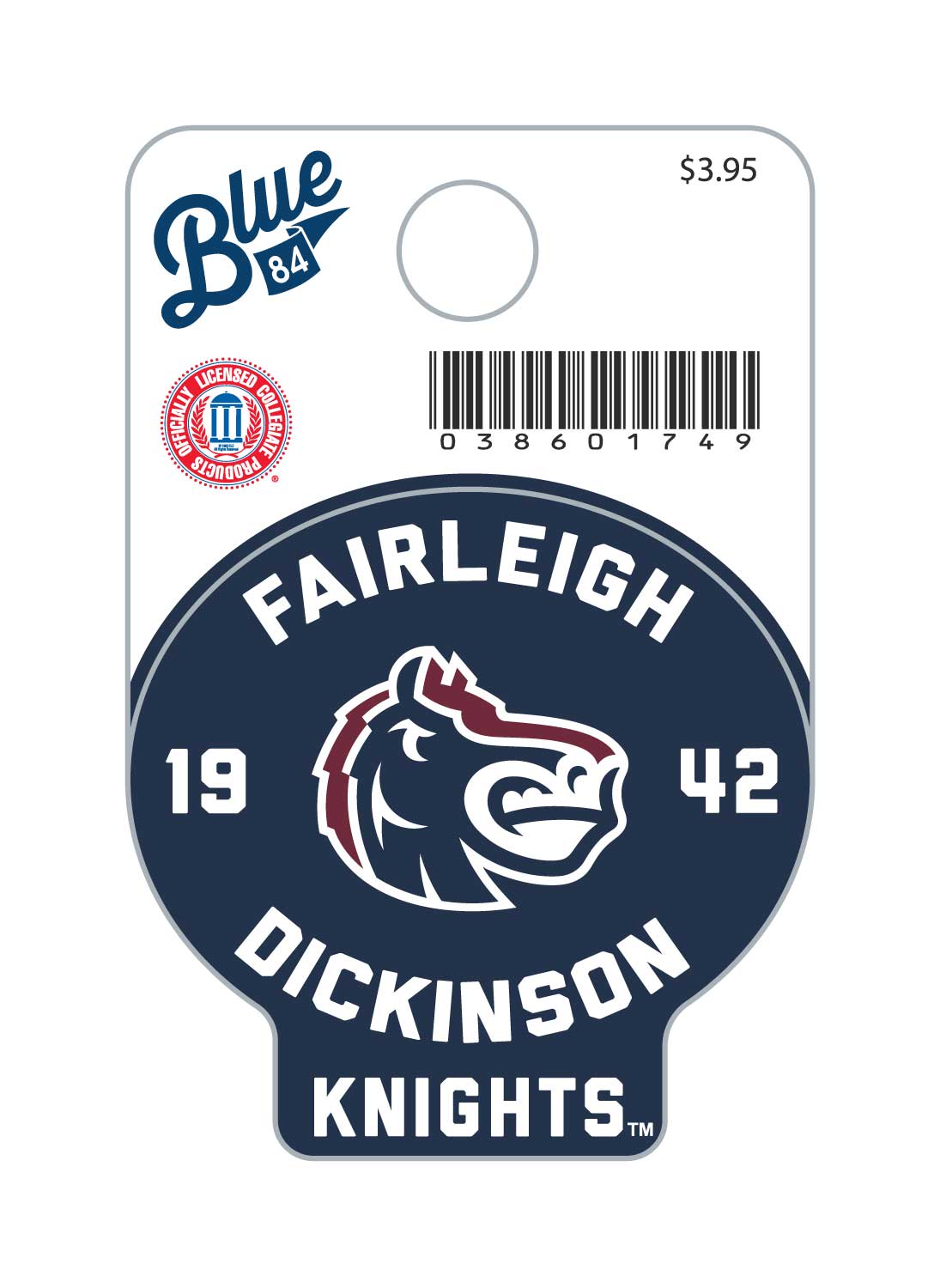 Fairleigh Dickinson University Knights Mini Sticker