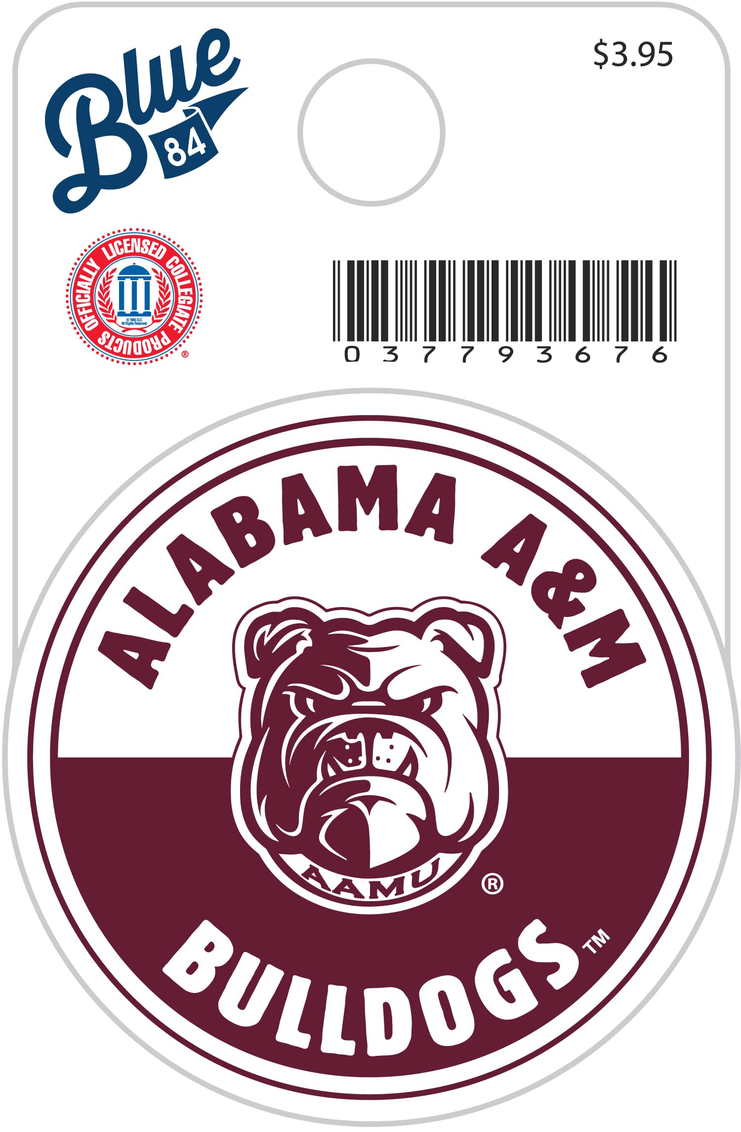 Alabama A&M University Bulldogs Mini Sticker
