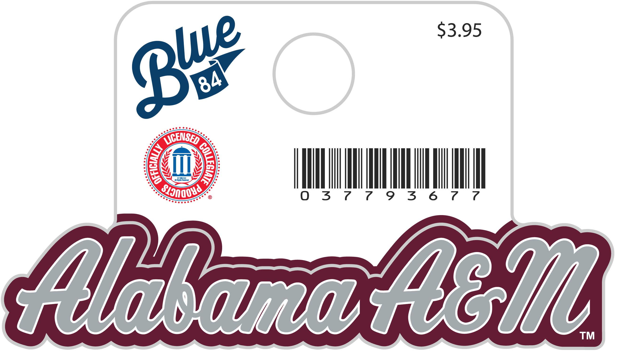 Alabama A&M University Mini Sticker