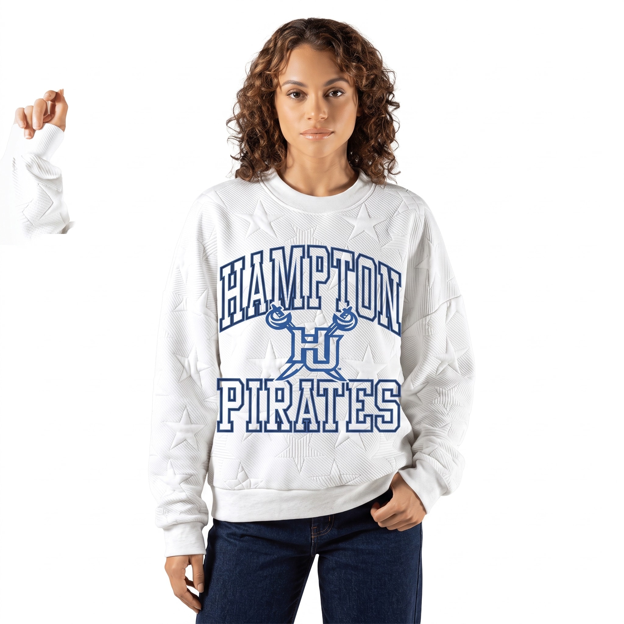 Hampton University Women's Crewneck Sweatshirt