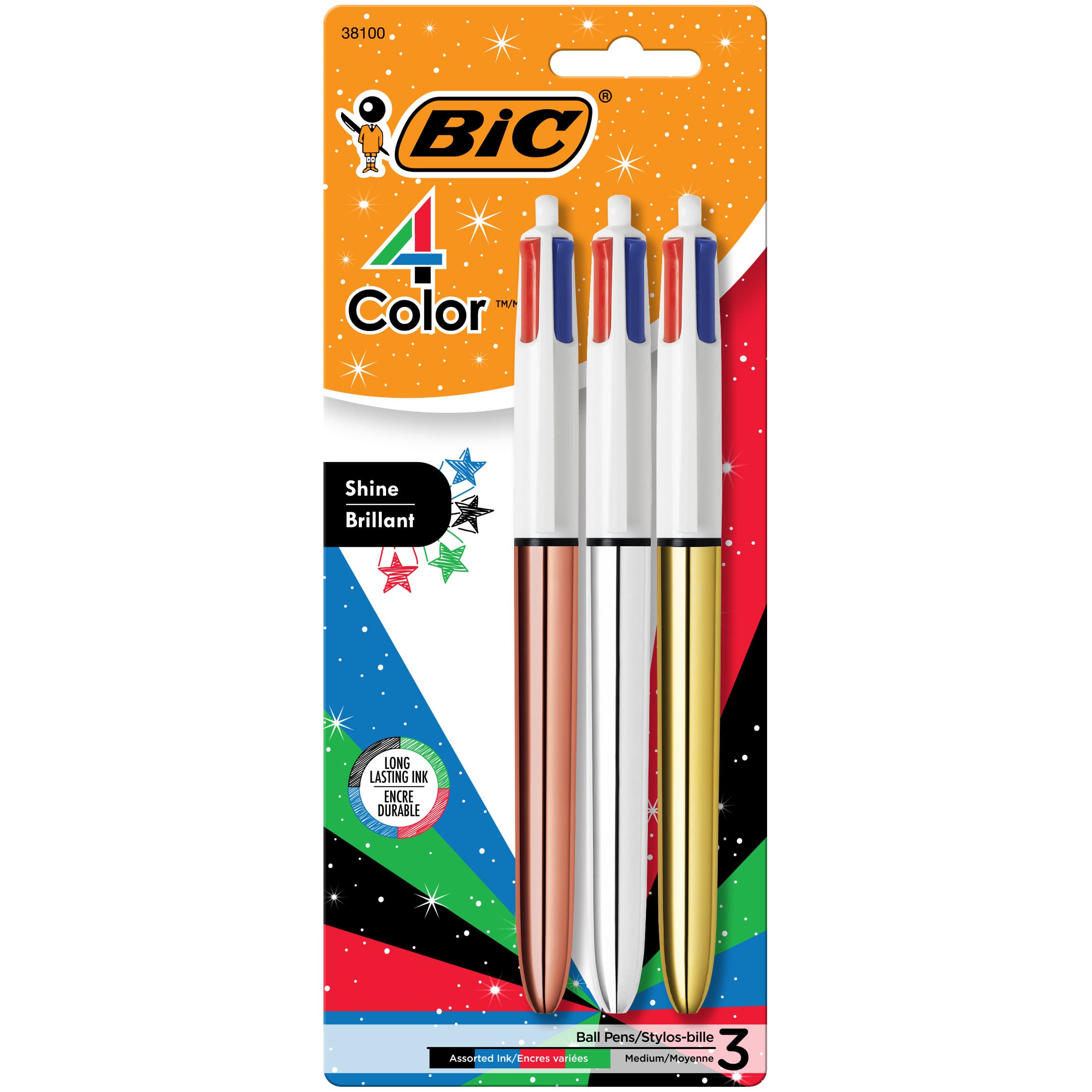 4 COLOR SHINE 3PK
