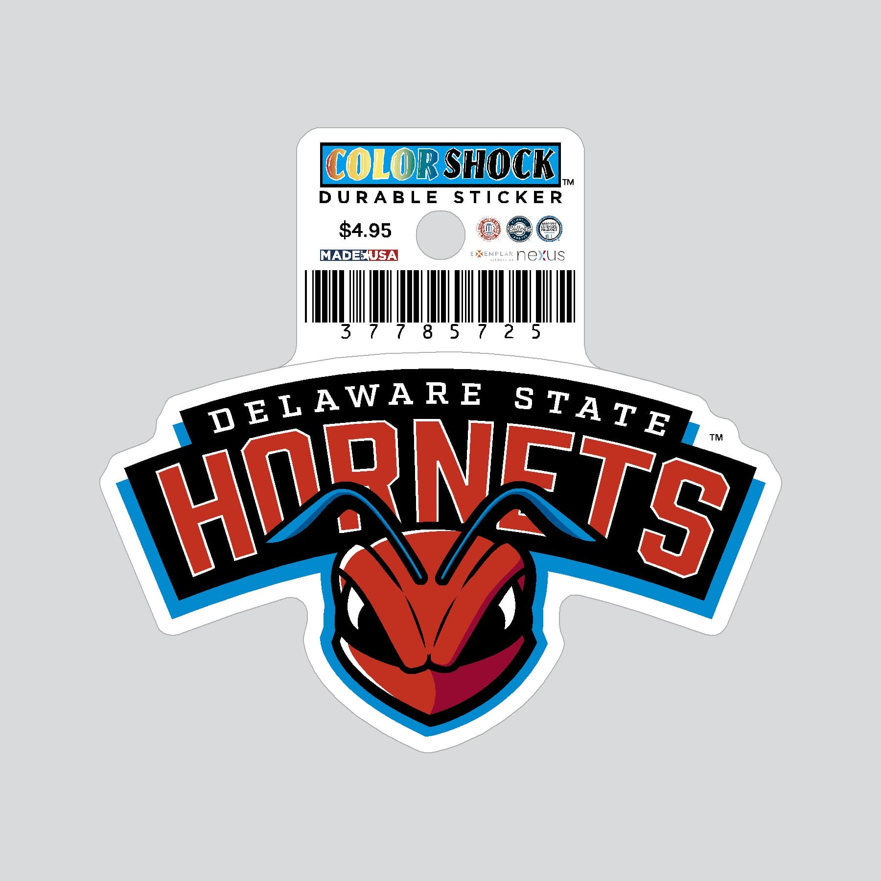 Delaware State University Durable Sticker