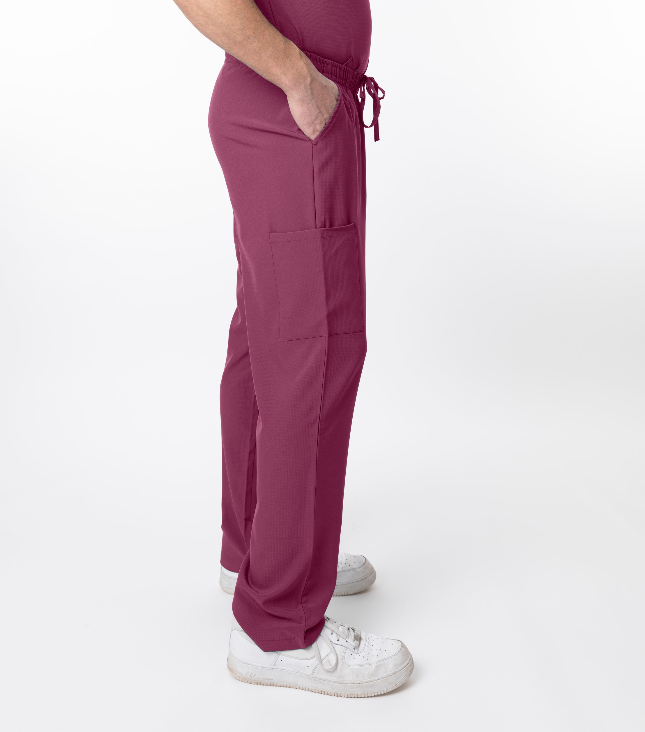 CRSS HTCH UNISEX PANT WINE M