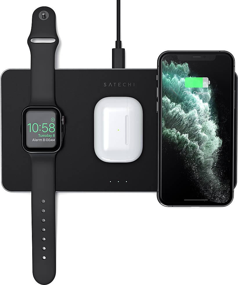 Satechi Trio Wireless Charging Pad - ONLINE ONLY