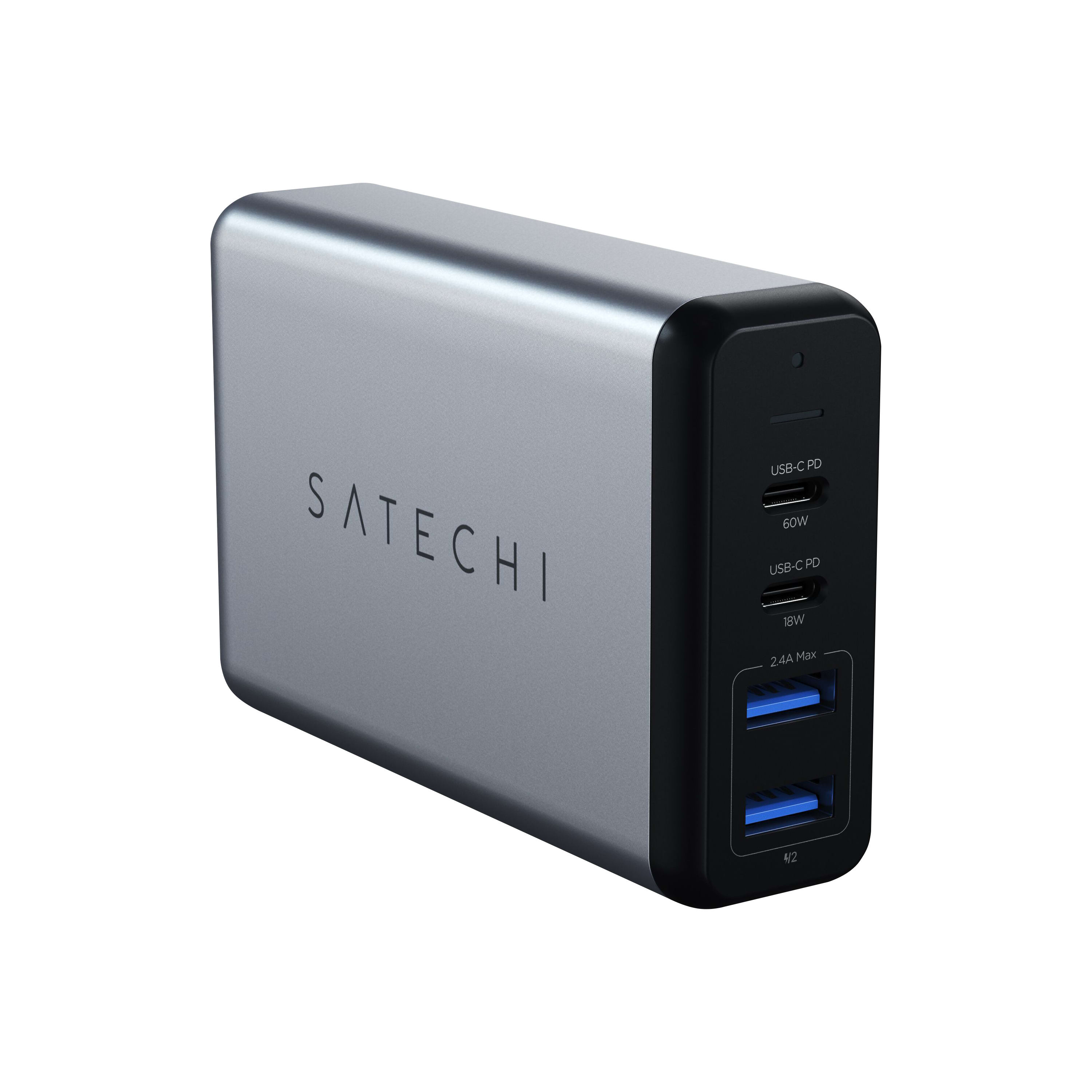DUAL TYPEC PD TRVL CHRG SPCGRY - ONLINE ONLY