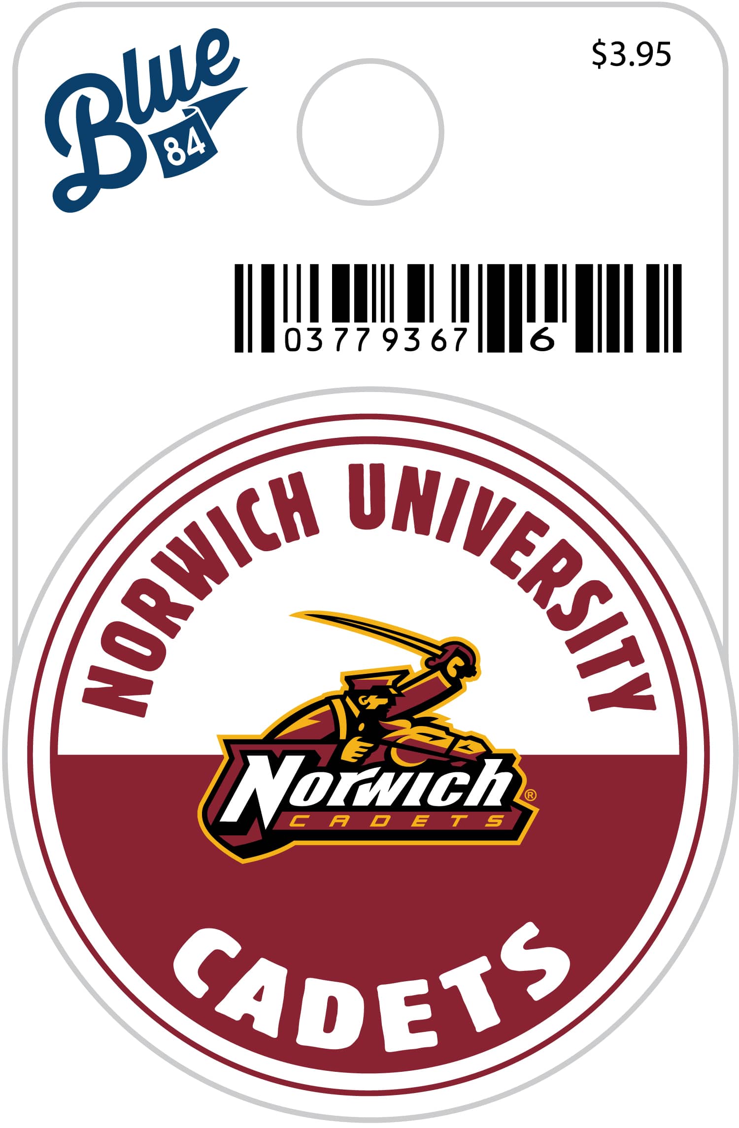 Norwich University Cadets Mini Sticker