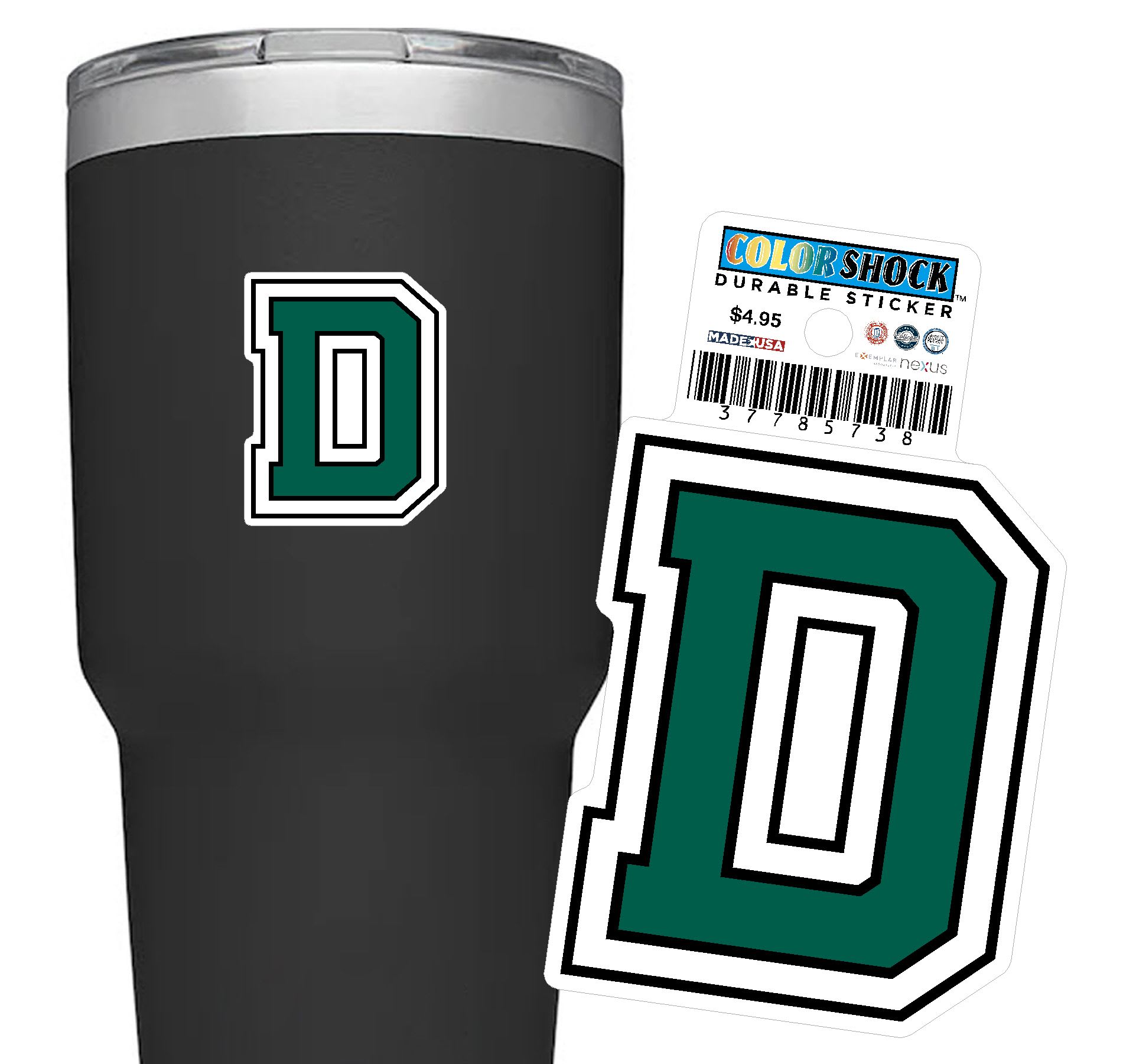 Dartmouth College Big Green Durable Sticker