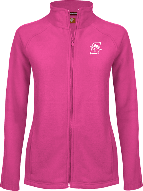Stetson Ladies Fleece Full Zip Jacket Primary logo - ONLINE ONLY