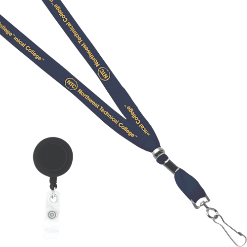 Northwest Technical College Card Clamp Lanyard