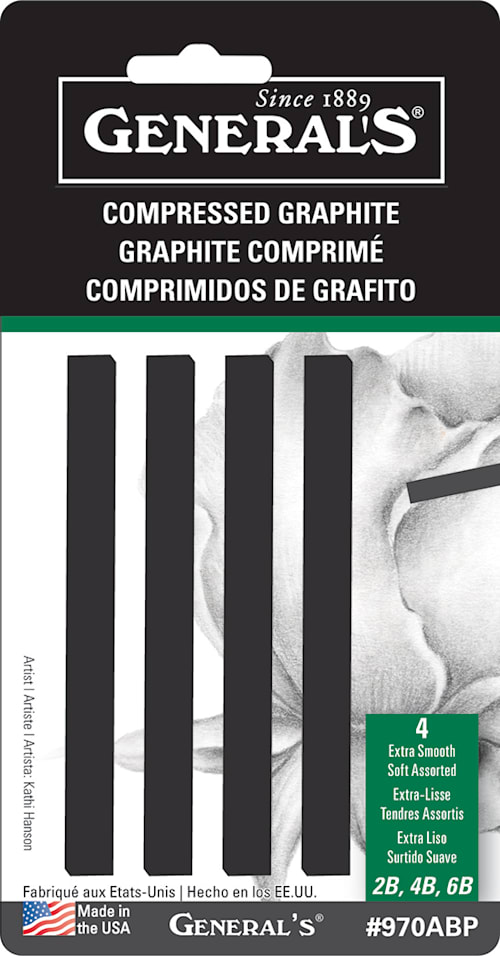 GRPHTE ART STICKS AST 4PK