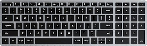 Satechi Slim X2 Bluetooth Backlit Keyboard, Space Gray - ONLINE ONLY