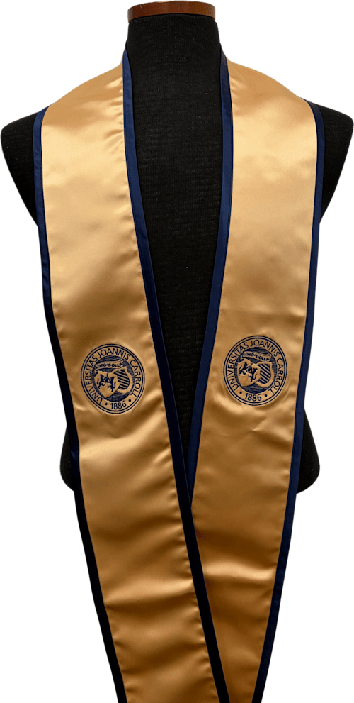 John Carroll University Custom Stole of Gratitude
