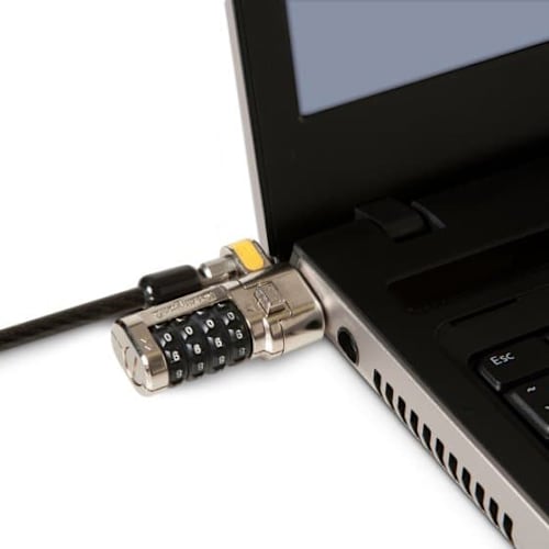 Kensington ClickSafe Combination Laptop Lock On Demand,5.5ft, Steel