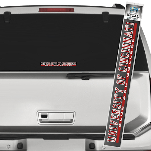 University of Cincinnati Blue Ash College Strip Decal