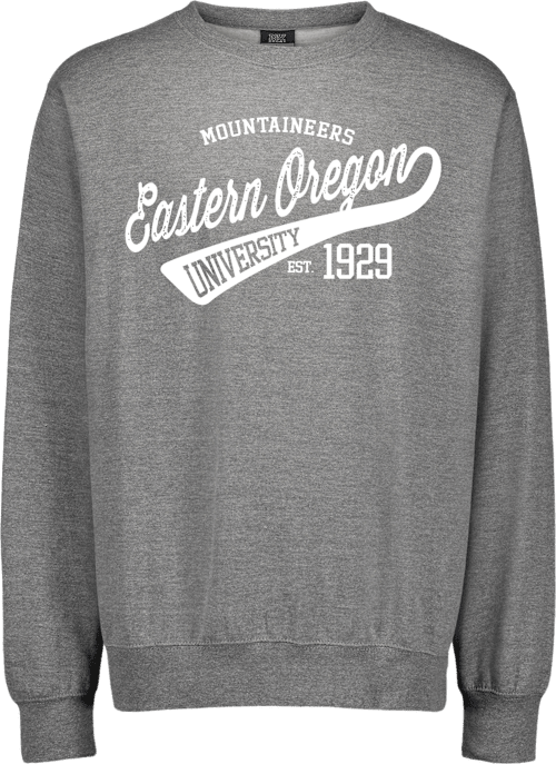 Eastern Oregon University Mountaineers Fleece Crewneck