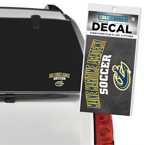 Maine Maritime Academy Soccer Decal