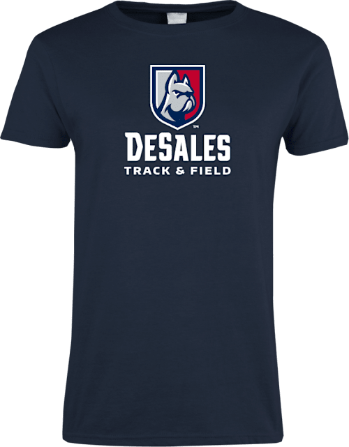 DeSales Ladies T Shirt Track and Field - ONLINE ONLY
