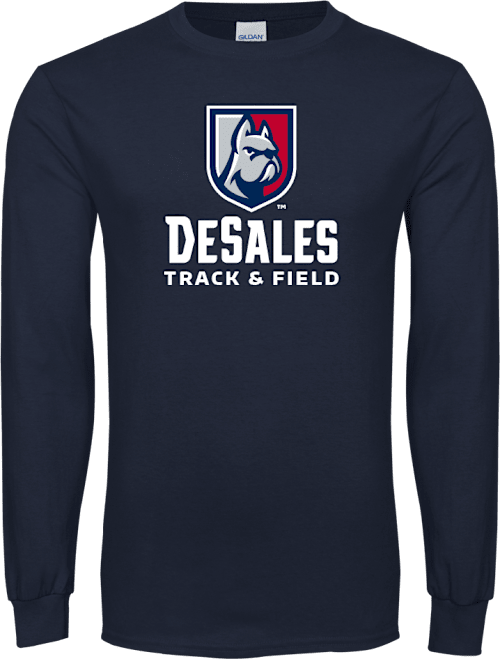 DeSales Long Sleeve T Shirt Track and Field - ONLINE ONLY
