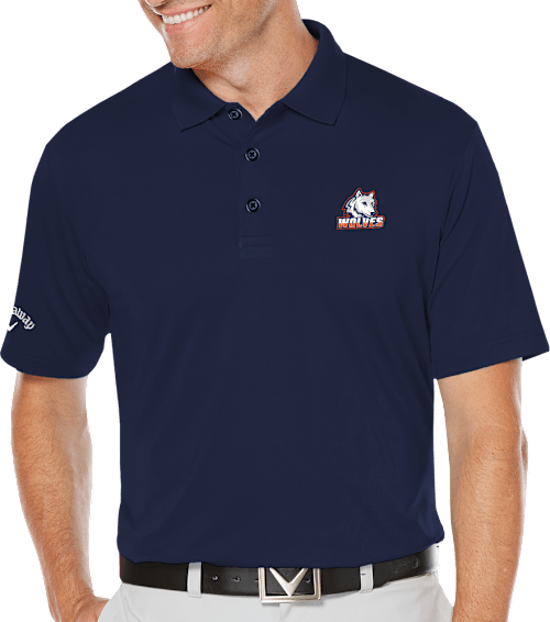 Western Connecticut Callaway Opti Dri Chev Polo Mascot - ONLINE ONLY