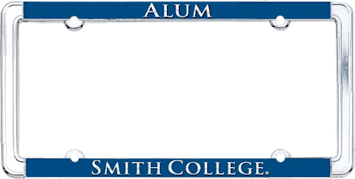 Smith College Alumni License Plate Frame