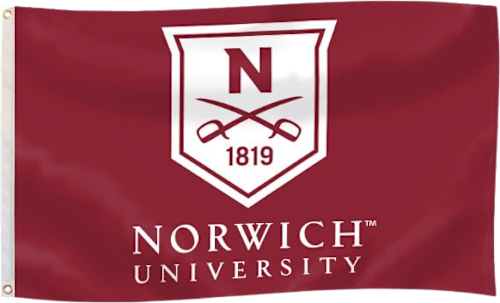Norwich University 3x5 Flag