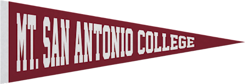 Mt. San Antonio College 5x15 Pennant