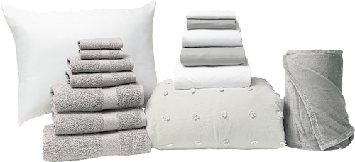 Essential 17pc Twin XL Bundle in Pom Slate - SHIPS 8/1 FOR IN-STORE PICKUP ON FALL MOVE-IN WEEKEND.