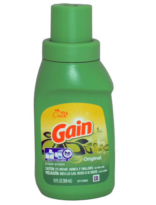 GAIN 10OZ DETERGENT 6 LOADS