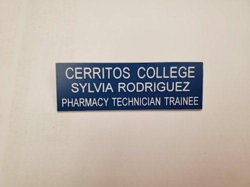HEALTH SCIENCE NAME BADGE
