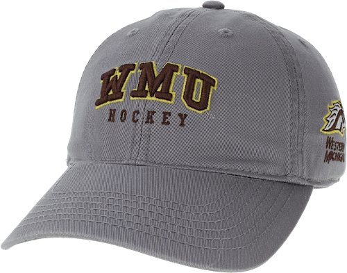 Western Michigan University Hockey Relaxed Twill Adjustable Hat