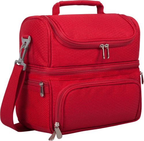 PRANZO LUNCH COOLER BAG RED